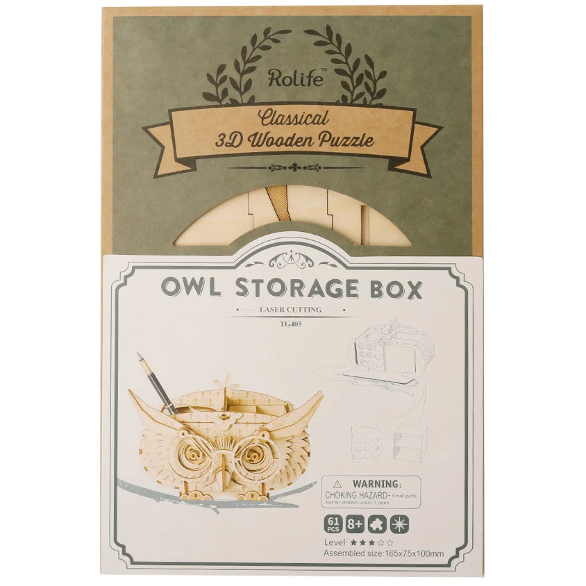 Owl Storage Box