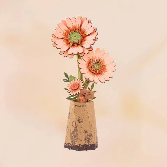 Light Orange Gerbera Daisy