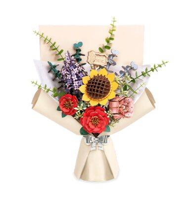 Wooden Flower Bouquet