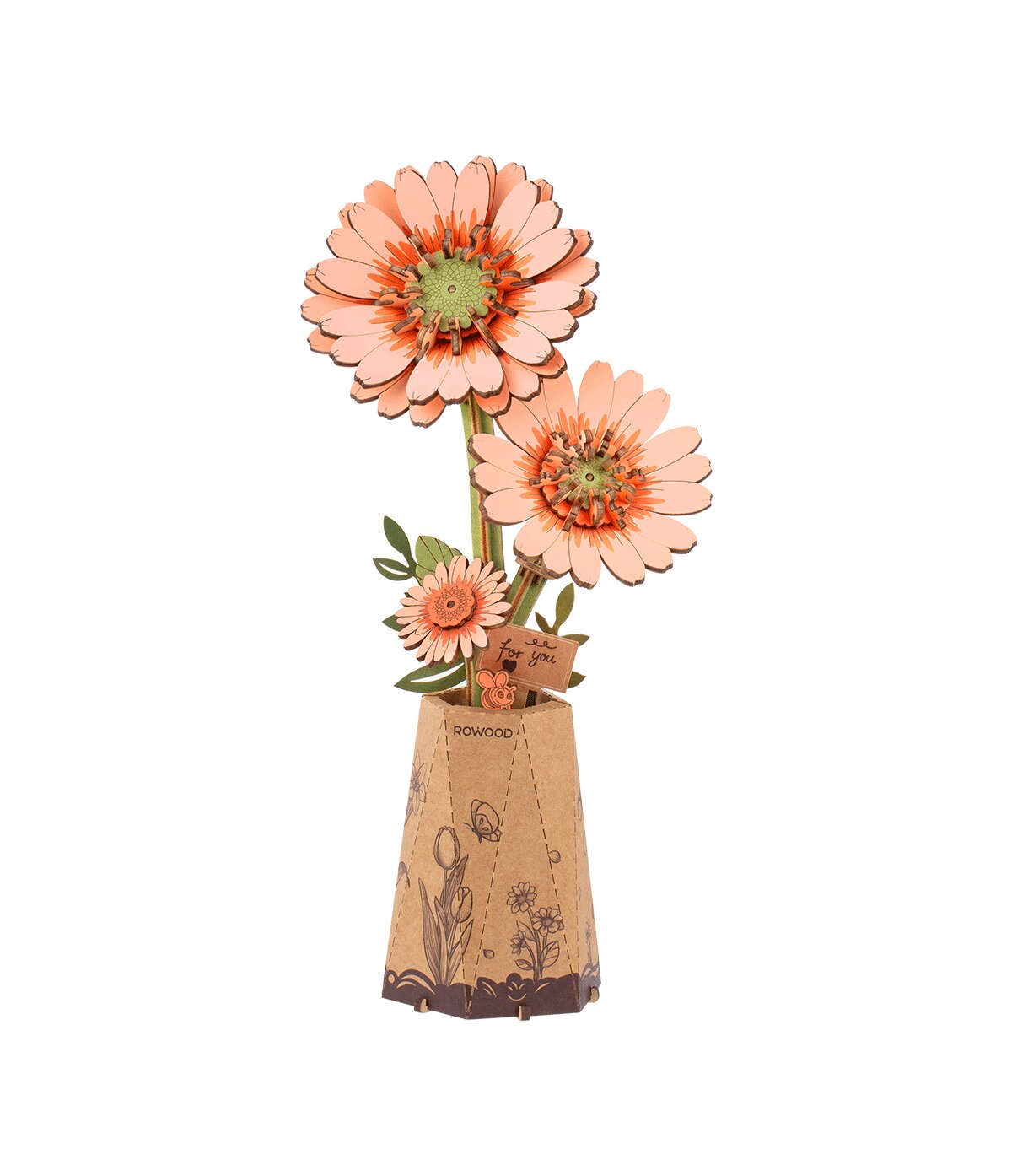 Light Orange Gerbera Daisy