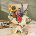 Wooden Flower Bouquet