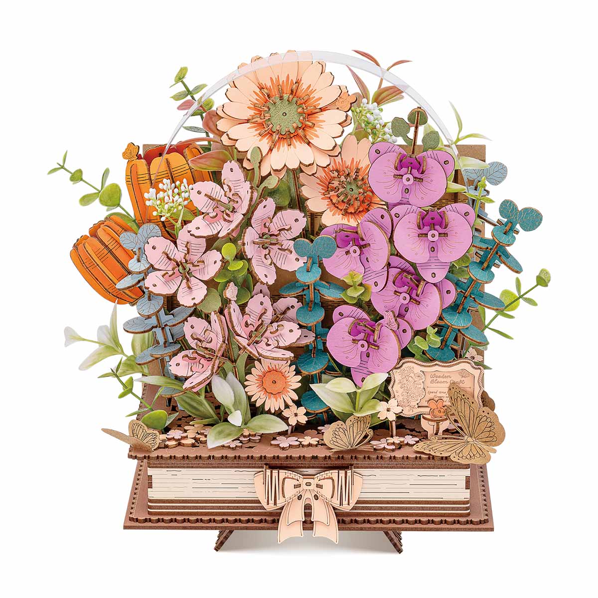 Wooden Flower Basket