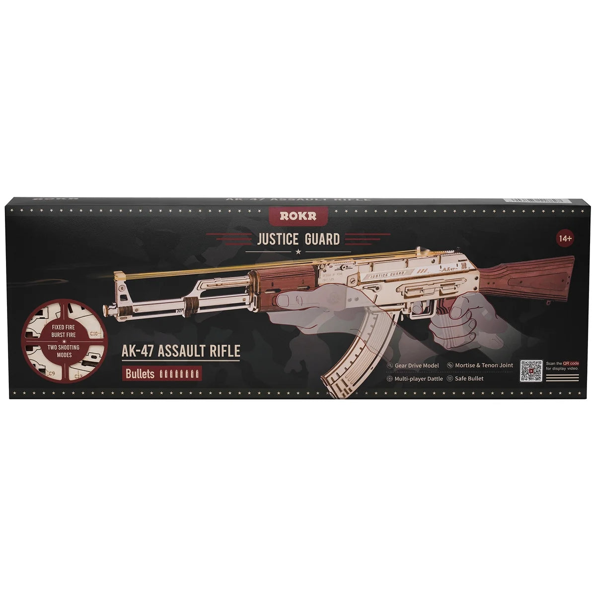 AK-47 Wooden Automatic Rifle