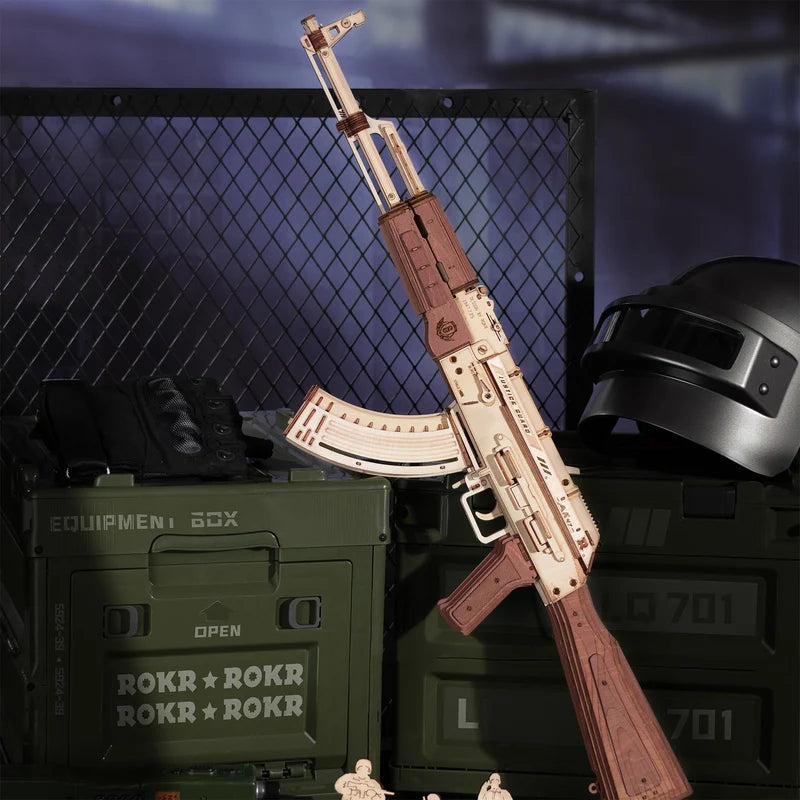 AK-47 Wooden Automatic Rifle