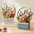 Wooden Flower Basket