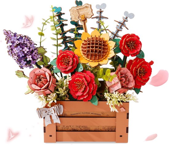 Wooden Bloom Box