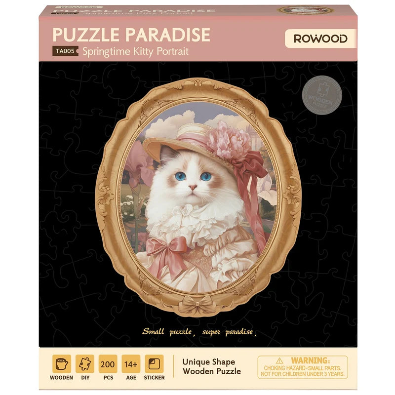 Springtime Kitty Portrait