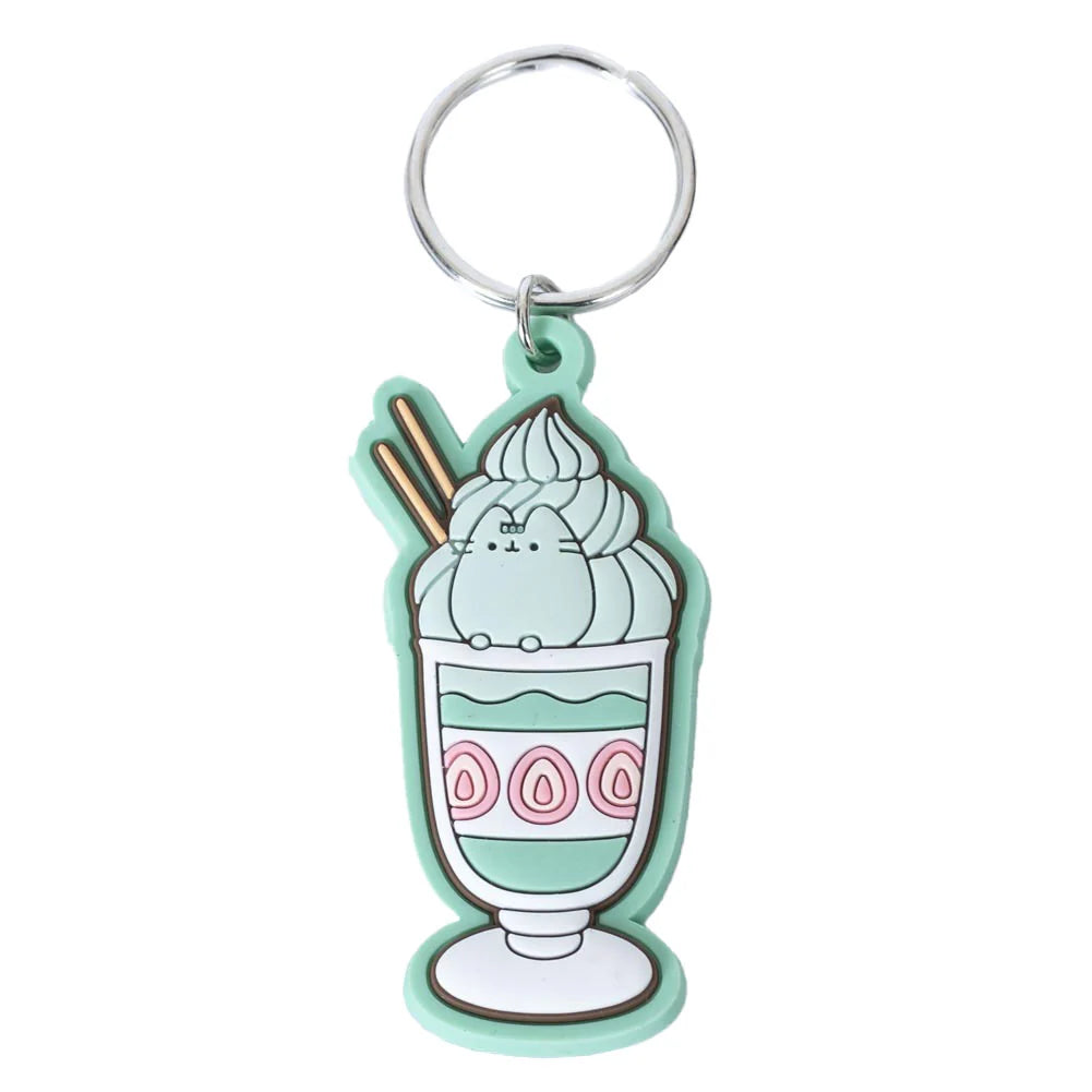 Pusheen Matcha PVC Keychain