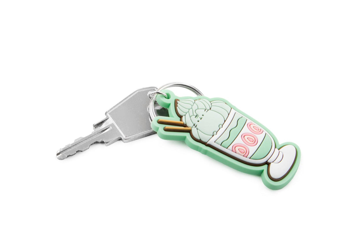 Pusheen Matcha PVC sleutelhanger