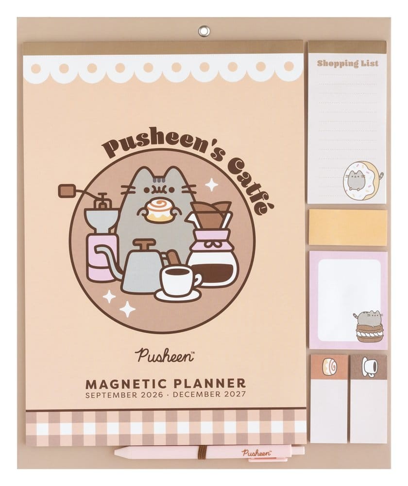 Pusheen Magnetic Planner 2026/27