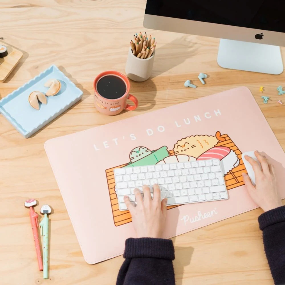 Pusheen Sushi Roll Mouse Pad